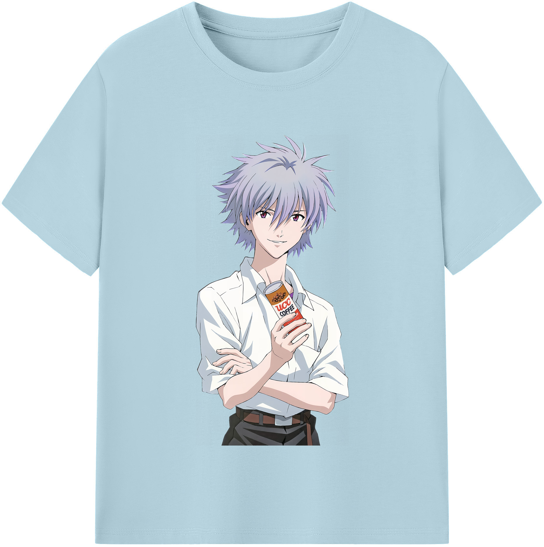 （画像用） EVA 新世紀エヴァンゲリオン 綿100％半袖Tシャツ（フロントプリント）